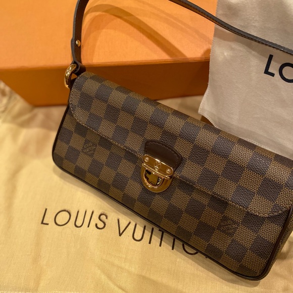 Authentic Louis Vuitton Damien Ebene shoulder clutch - Picture 3 of 16